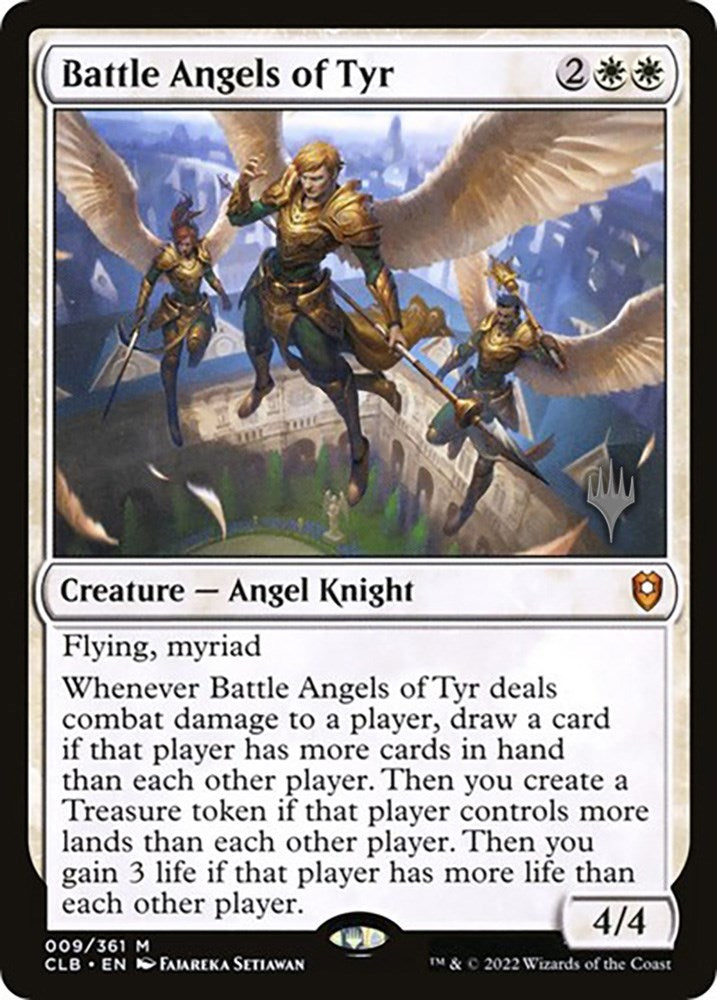 Battle Angels of Tyr (Promo Pack) [The Lost Caverns of Ixalan Promos] | Gauntlet Hobbies - Angola