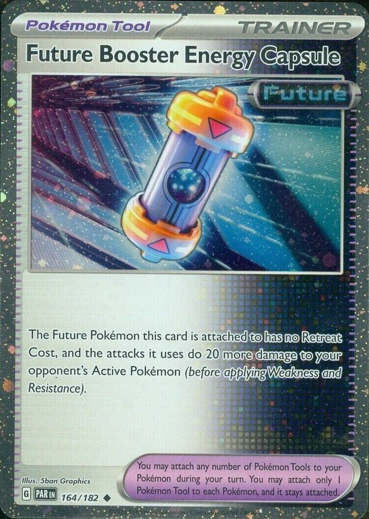 Future Booster Energy Capsule (164/182) (Cosmos Holo) [Scarlet & Violet: Paradox Rift] | Gauntlet Hobbies - Angola