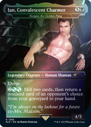 Ian, Convalescent Charmer - Tasigur, the Golden Fang (Rainbow Foil) [Secret Lair Drop Series]