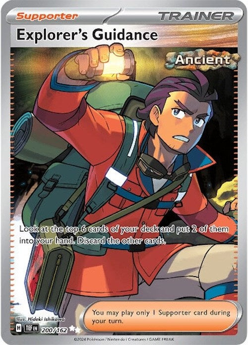 Explorer's Guidance (200/162) [Scarlet & Violet: Temporal Forces] | Gauntlet Hobbies - Angola