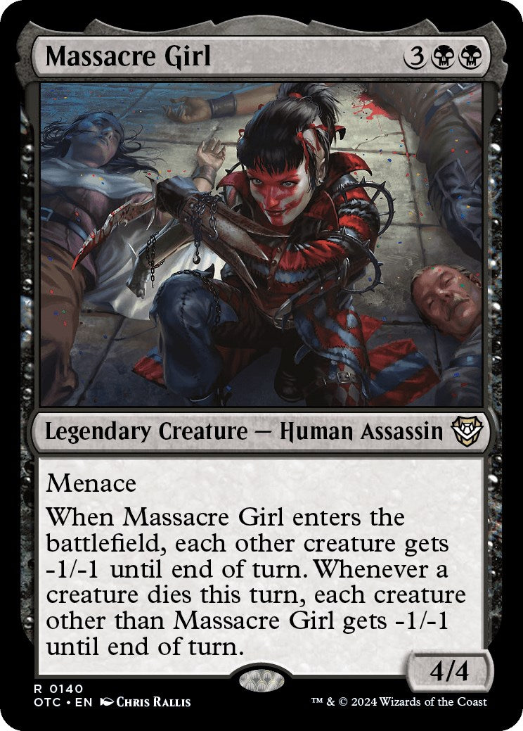 Massacre Girl [Outlaws of Thunder Junction Commander] | Gauntlet Hobbies - Angola