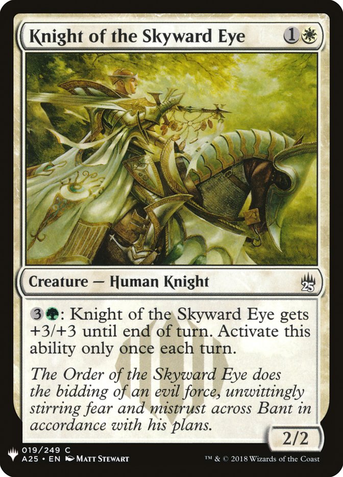 Knight of the Skyward Eye [Mystery Booster] | Gauntlet Hobbies - Angola