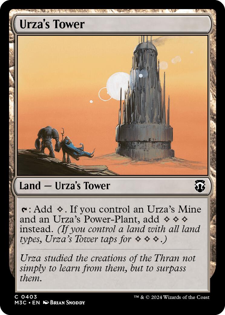 Urza's Tower [Modern Horizons 3 Commander] | Gauntlet Hobbies - Angola