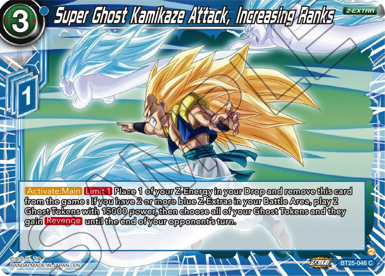 Super Ghost Kamikaze Attack, Increasing Ranks (BT25-046) [Legend of the Dragon Balls] | Gauntlet Hobbies - Angola