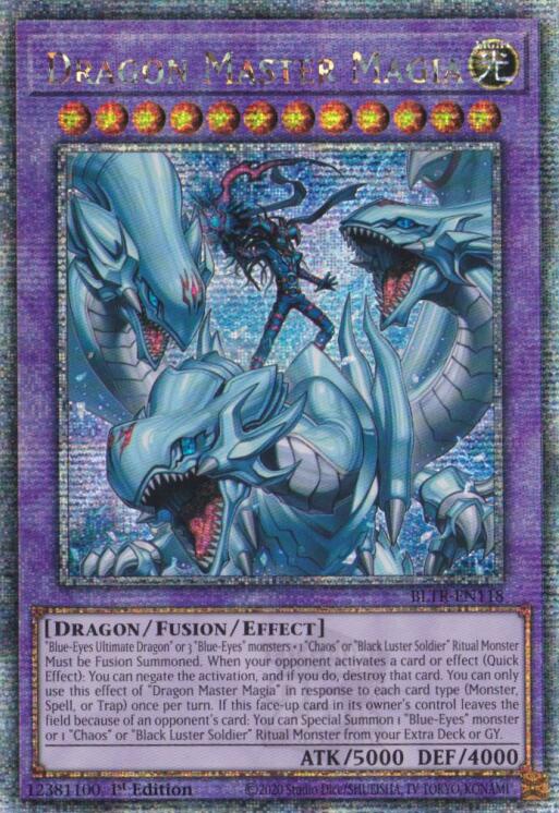 Dragon Master Magia (Quarter Century Secret Rare) [BLTR-EN118] Quarter Century Secret Rare | Gauntlet Hobbies - Angola