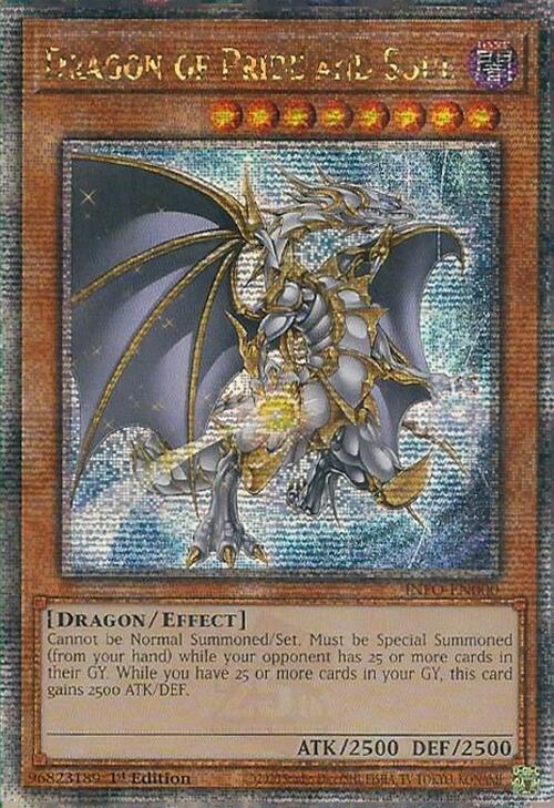 Dragon of Pride and Soul (Quarter Century Secret Rare) [INFO-EN000] Quarter Century Secret Rare | Gauntlet Hobbies - Angola