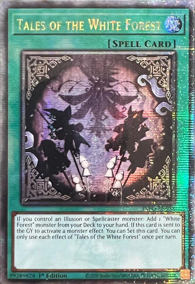 Tales of the White Forest (Quarter Century Secret Rare) [INFO-EN058] Quarter Century Secret Rare | Gauntlet Hobbies - Angola