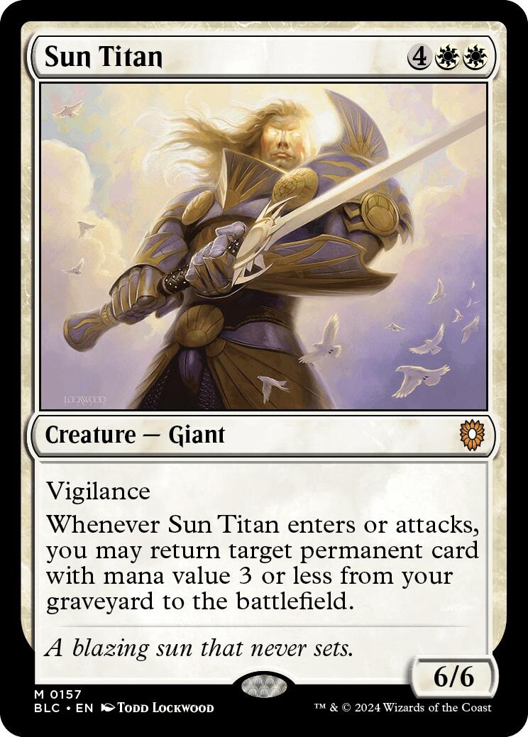 Sun Titan [Bloomburrow Commander] | Gauntlet Hobbies - Angola