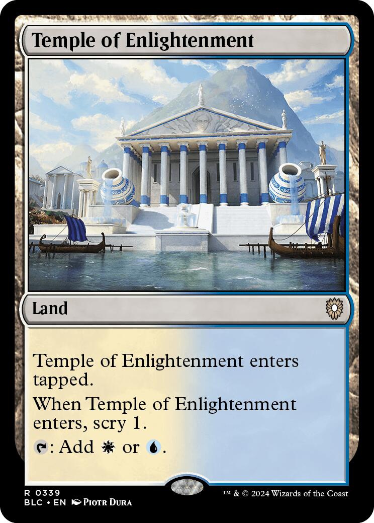 Temple of Enlightenment [Bloomburrow Commander] | Gauntlet Hobbies - Angola