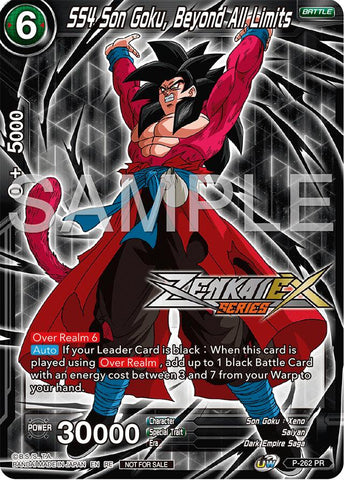 SS4 Son Goku, Beyond All Limits (Event Pack 15) (P-262) [Promotion Cards]