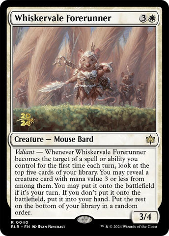 Whiskervale Forerunner [Bloomburrow Prerelease Promos]