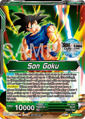 Son Goku // SS Son Goku, Beginning of a Legend (BT24-055) [Promotion Cards]