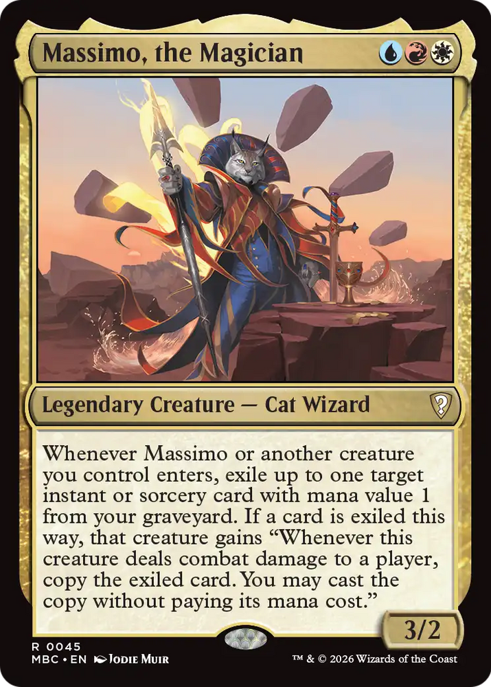 Massimo, the Magician [Mystery Booster: Commander Edition]