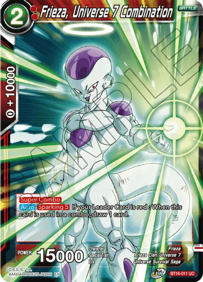 Frieza, Universe 7 Combination (BT16-011) [Realm of the Gods] | Gauntlet Hobbies - Angola