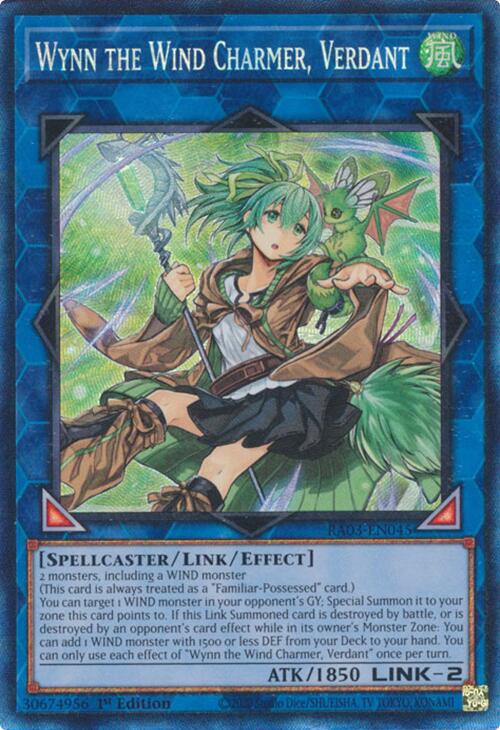 Wynn the Wind Charmer, Verdant (CR) [RA03-EN045] Prismatic Collector's Rare