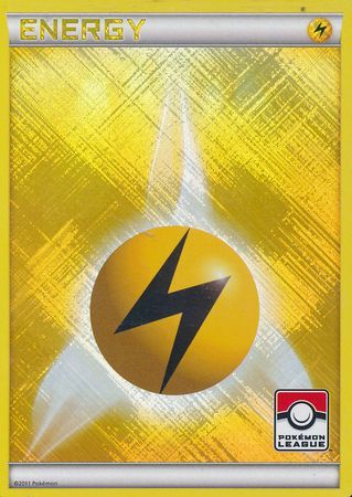 Lightning Energy (2011 Pokemon League Promo) [League & Championship Ca Lightning Energy (2011 Pokemon League Promo) [League & Championship Ca