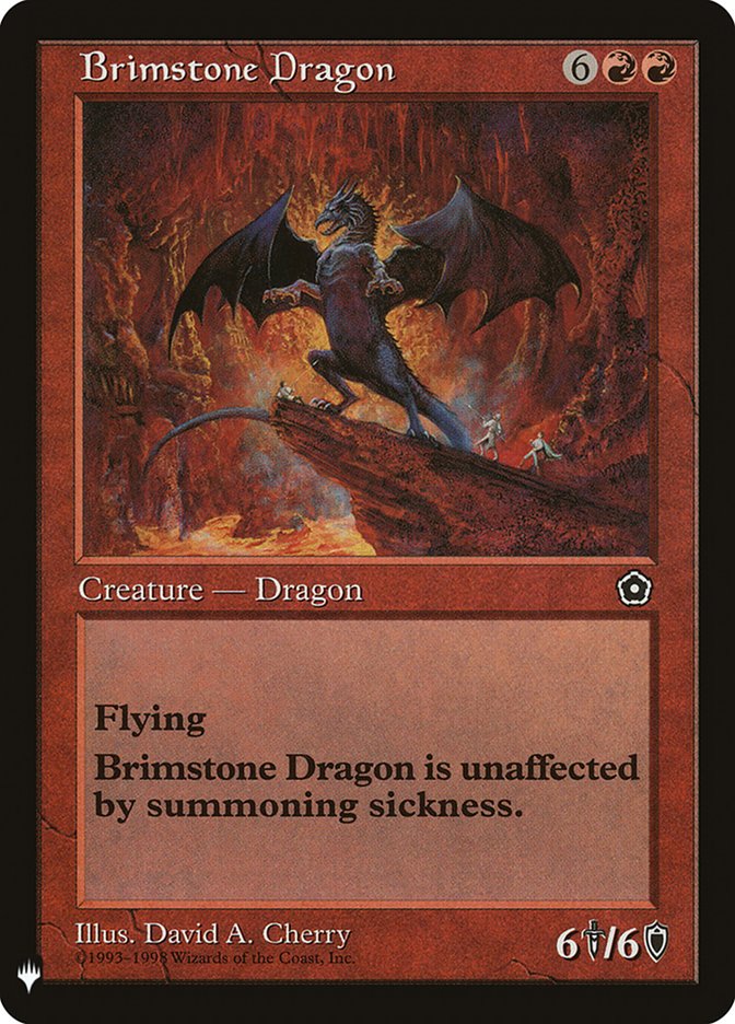 Brimstone Dragon [Mystery Booster] | Gauntlet Hobbies - Angola