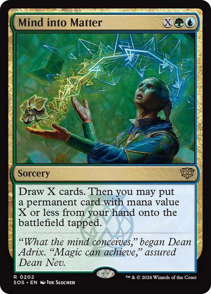 Mind into Matter [Secrets of Strixhaven]