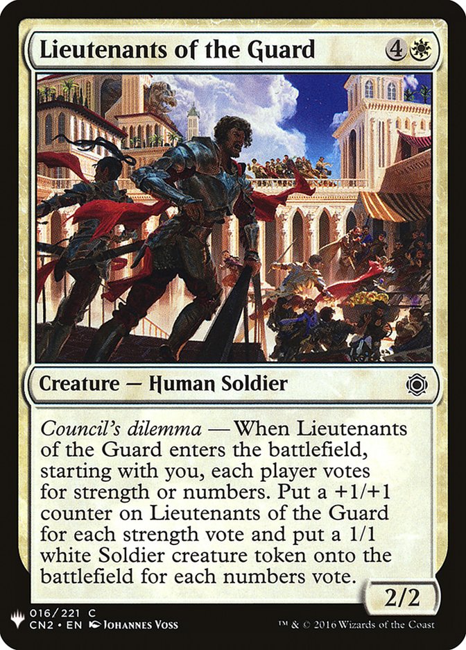 Lieutenants of the Guard [Mystery Booster] | Gauntlet Hobbies - Angola