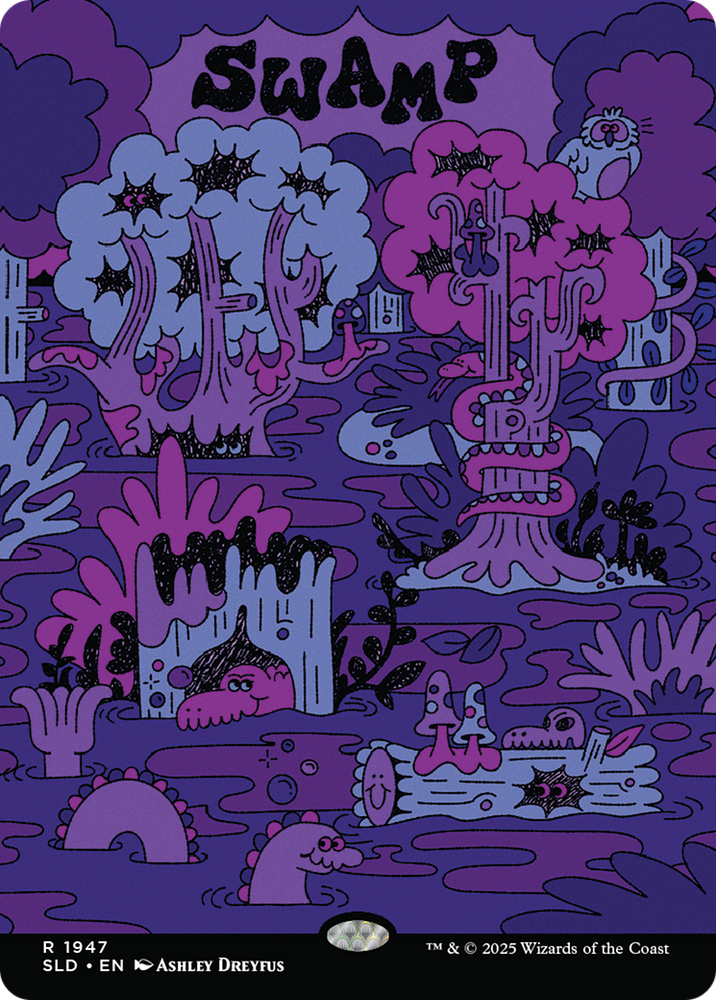 Swamp (1947) (Rainbow Foil) [Secret Lair Drop Series]