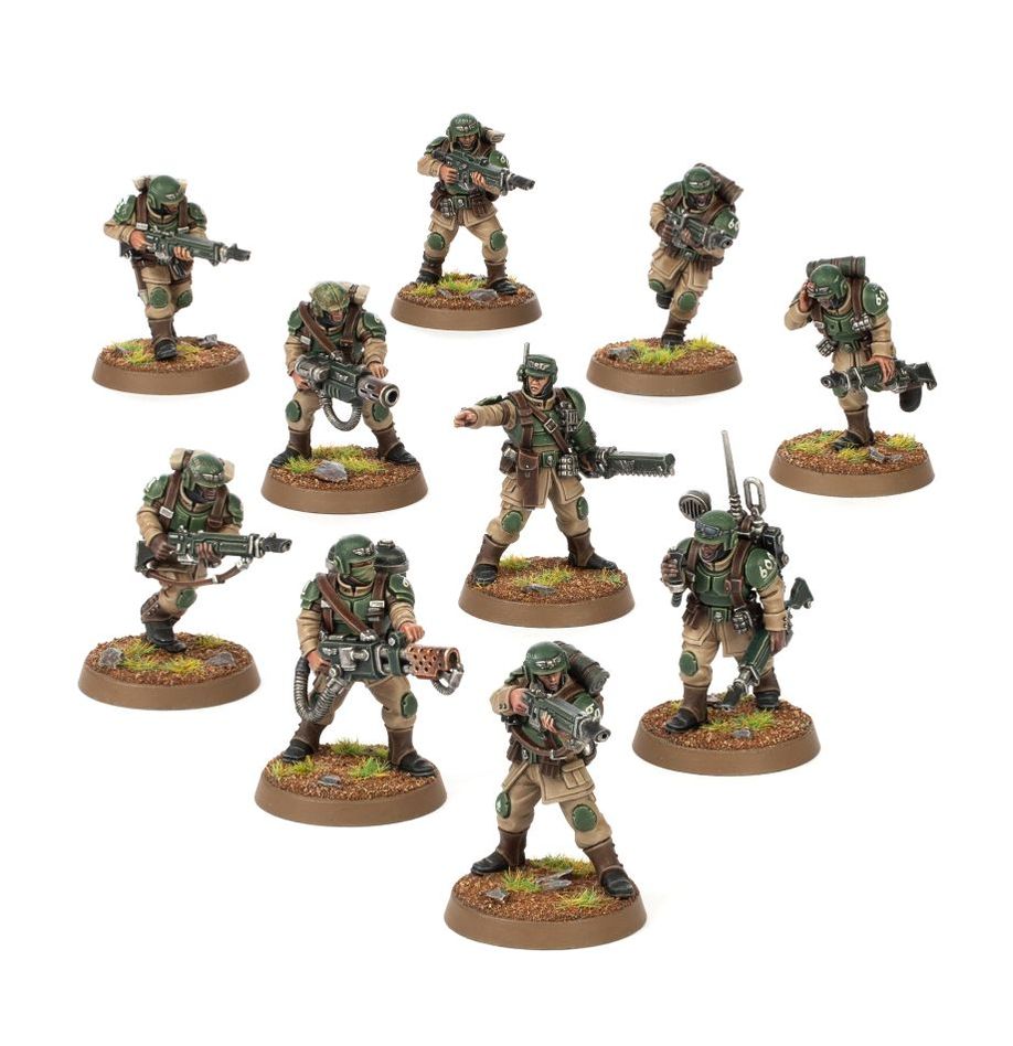 Warhammer 40k: Cadian Shock Troops