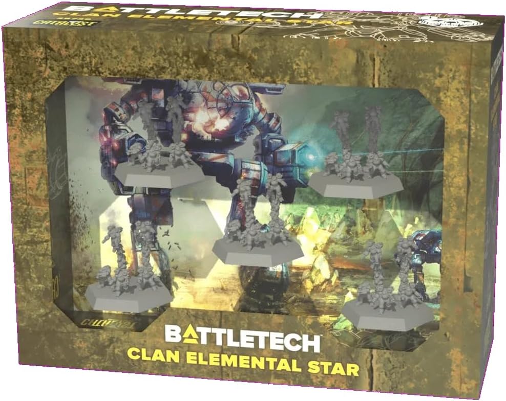 Battletech: Clan Elemental Star Mini Pack | Gauntlet Hobbies - Angola