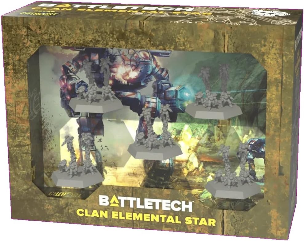 Battletech: Clan Elemental Star Mini Pack