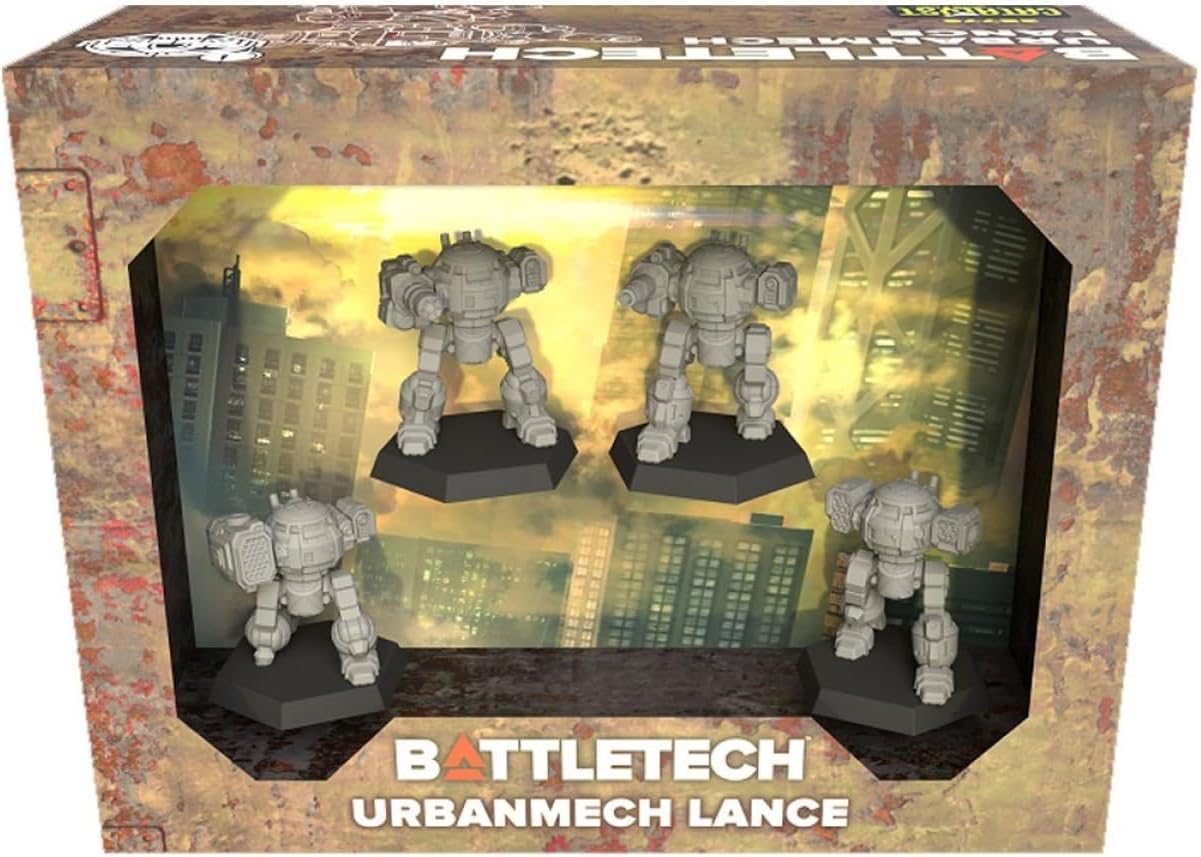 Battletech: Urbanmech Lance Mini Pack | Gauntlet Hobbies - Angola