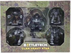 Battletech: Clan Heavy Star Mini Pack | Gauntlet Hobbies - Angola