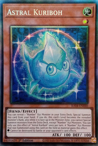 Astral Kuriboh [RA04-EN040] Prismatic Collector's Rare
