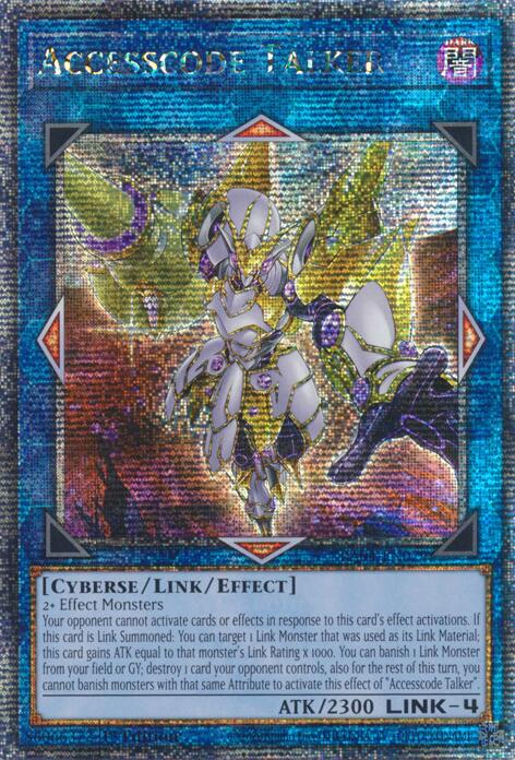 yugioh accesscode talker deck (New Art) [RA04-EN079] Quarter Century Secret Rare this card gains ATK Duraludon V Ultra Rare Pack Option::Erika (Heavy) [OP-01]