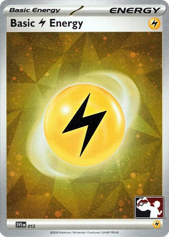 Basic Lightning Energy (012) (Cosmos Holo) [Prize Pack Series Seven]