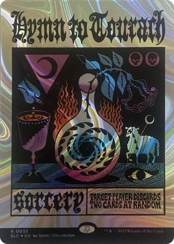 Hymn to Tourach (Halo Foil) [Secret Lair Countdown Kit]