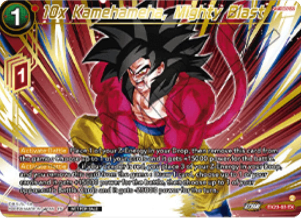 10x Kamehameha, Mighty Blast (Championship 2025 Finals Premium Pack) (EX28-03) [Tournament Promotion Cards]