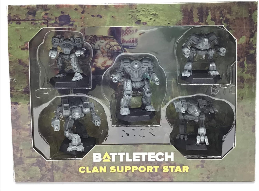 Battletech: Clan Support Star Mini Pack