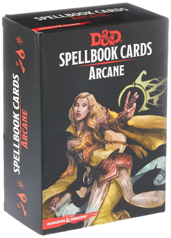 D&D Spellbook Cards: Arcane