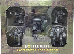 Battletech: Clan Heavy Battle Star Mini Pack