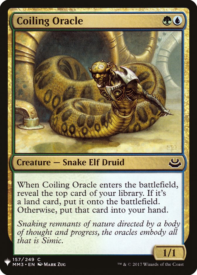Coiling Oracle [Mystery Booster] | Gauntlet Hobbies - Angola