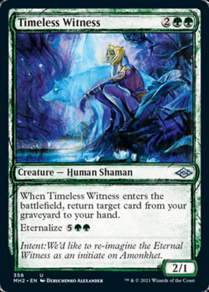 sketch cards mtg Timeless Witness (Sketch) [Modern Horizons 2] shuffle your graveyard into your library. Gaea's Blessing (Sketch Showcase) •