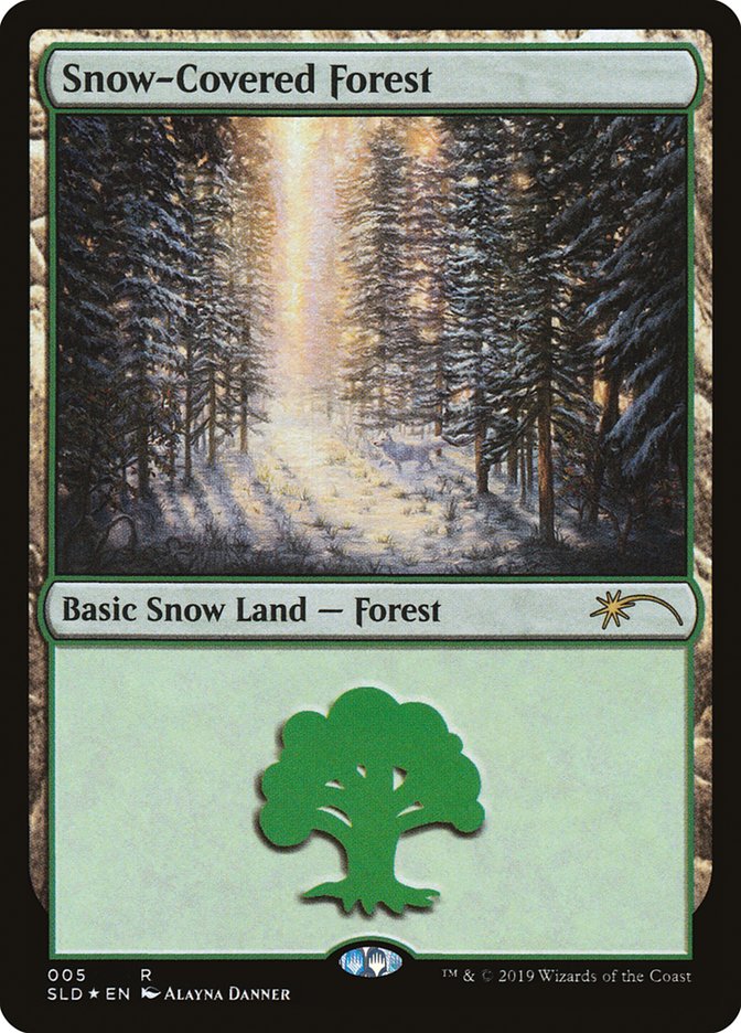 Snow-Covered Forest (005) [Secret Lair Drop Series] | Gauntlet Hobbies - Angola