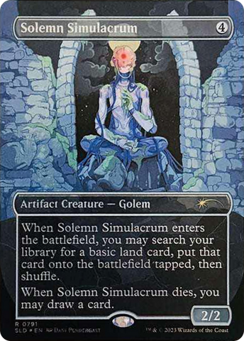 Solemn Simulacrum (0791) [Secret Lair Drop Series]