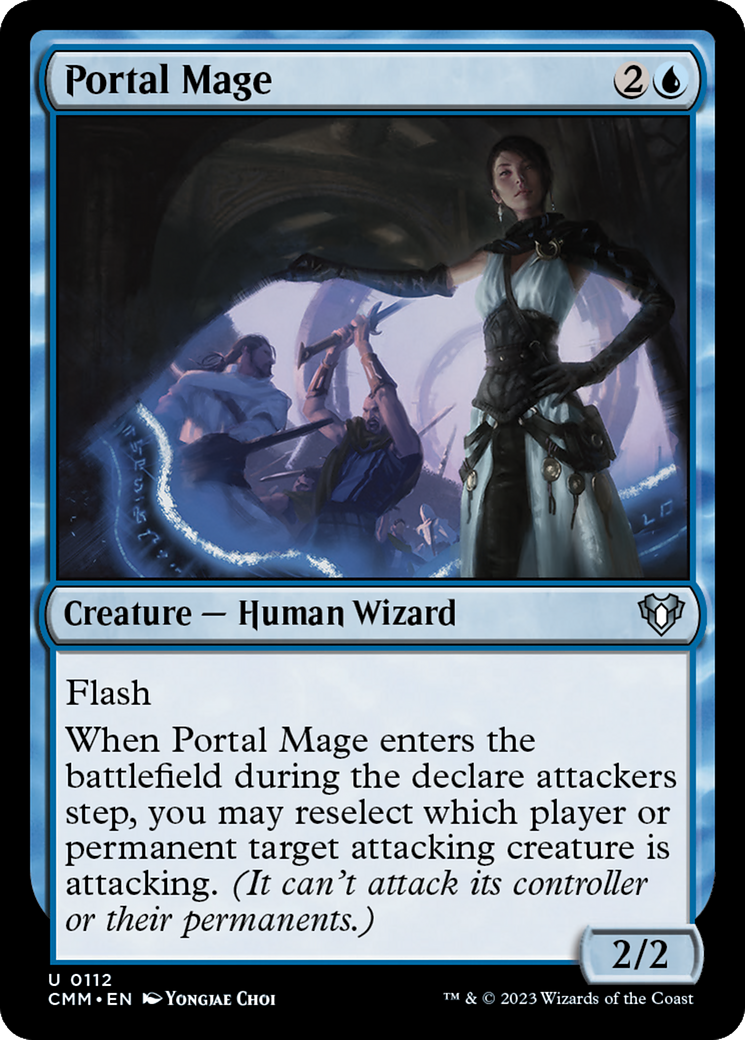 Portal Mage [Commander Masters] | Gauntlet Hobbies - Angola