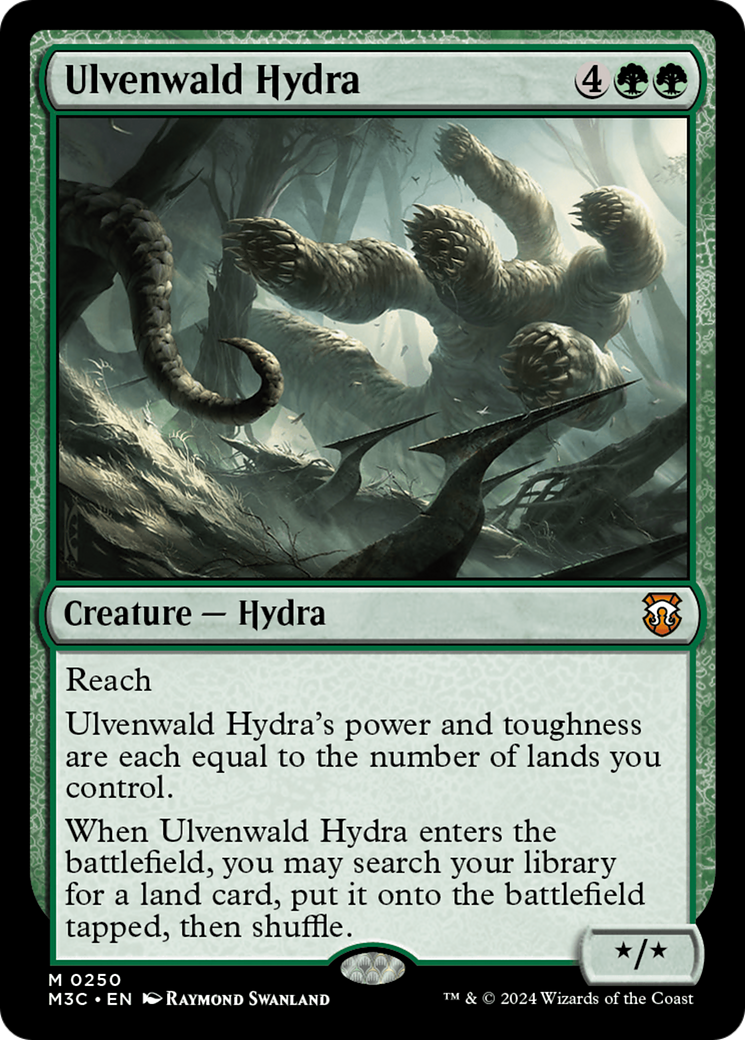 Ulvenwald Hydra (Ripple Foil) [Modern Horizons 3 Commander] | Gauntlet Hobbies - Angola