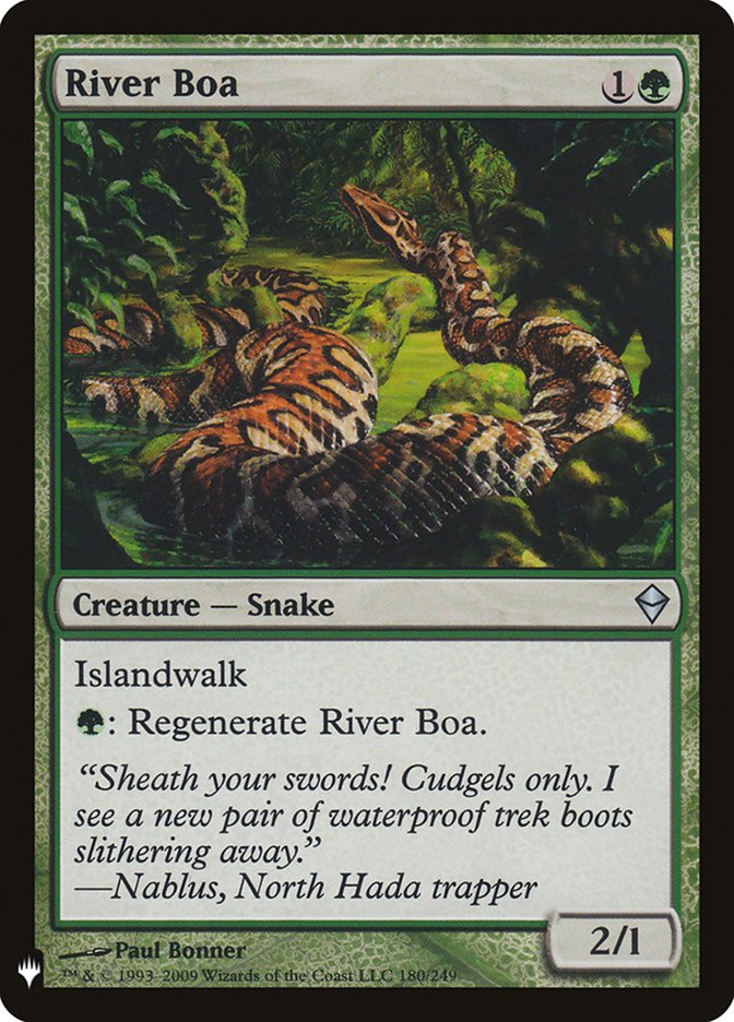River Boa [Mystery Booster] | Gauntlet Hobbies - Angola