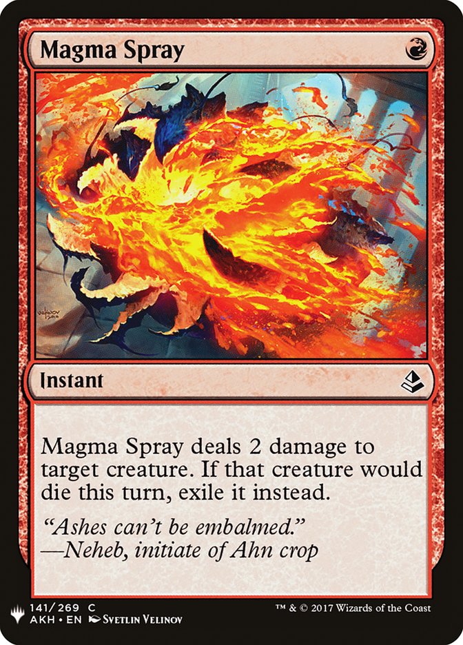Magma Spray [Mystery Booster] | Gauntlet Hobbies - Angola
