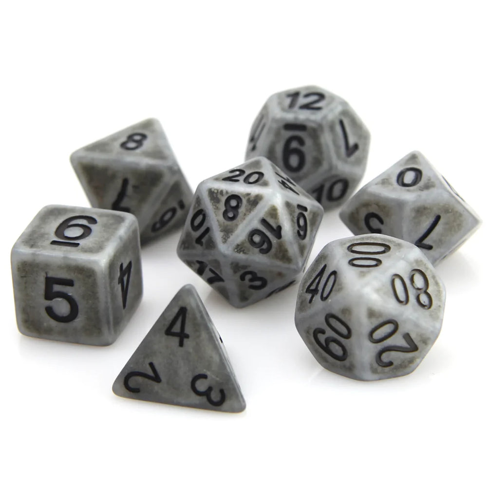 7pc RPG Set - Stone Ancient