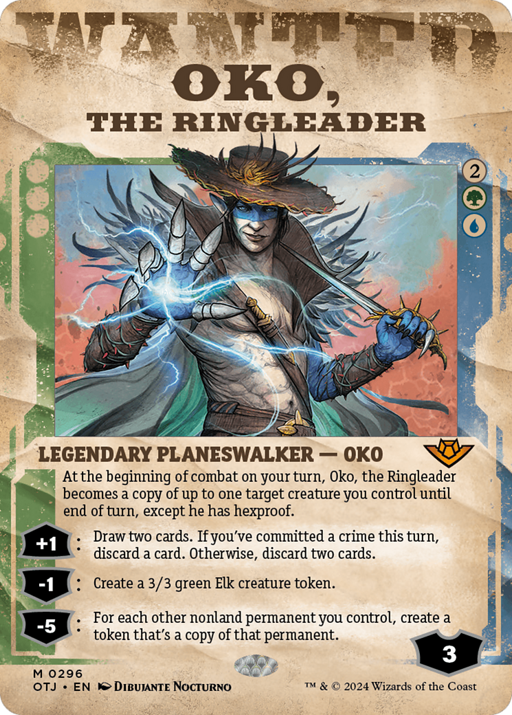 Oko, the Ringleader (Showcase) [Outlaws of Thunder Junction] | Gauntlet Hobbies - Angola