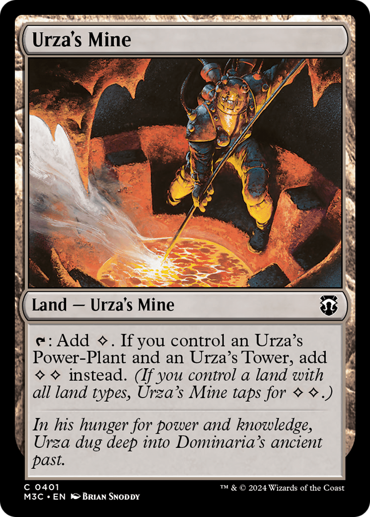 Urza's Mine (Ripple Foil) [Modern Horizons 3 Commander] | Gauntlet Hobbies - Angola