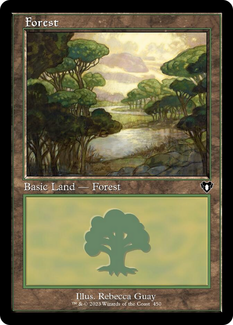 Forest (450) (Retro) [Commander Masters] | Gauntlet Hobbies - Angola