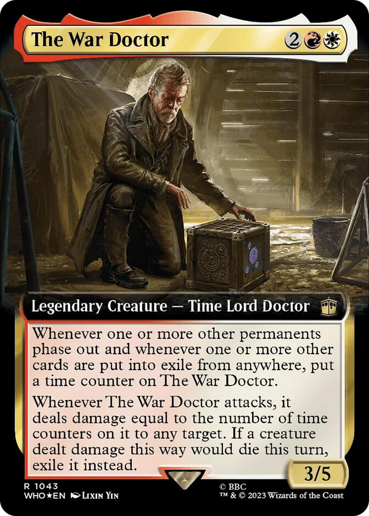 The War Doctor (Extended Art) (Surge Foil) [Doctor Who] | Gauntlet Hobbies - Angola